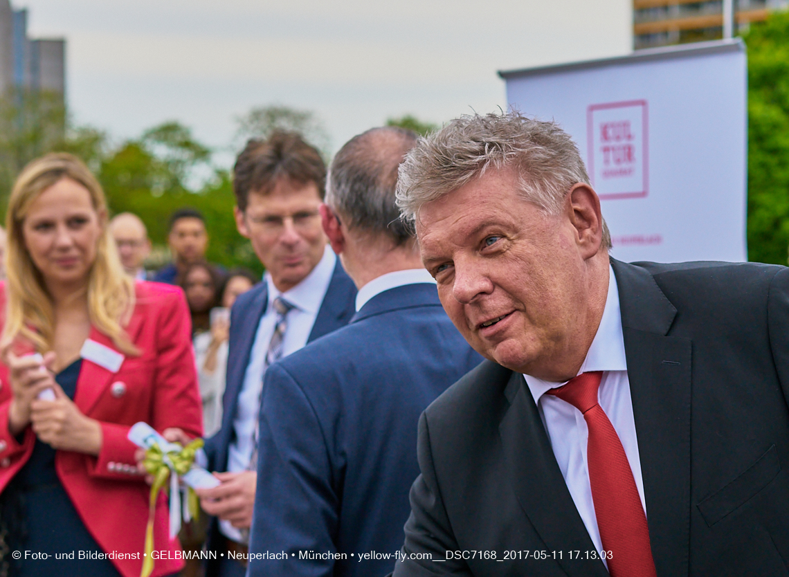 11. Mai 2017 - Grundsteinlegung für die LOGE und dem Kulturquadrat in Neuperlach